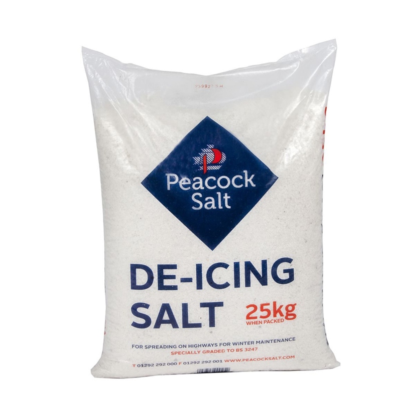 WHITE DE-ICING SALT
