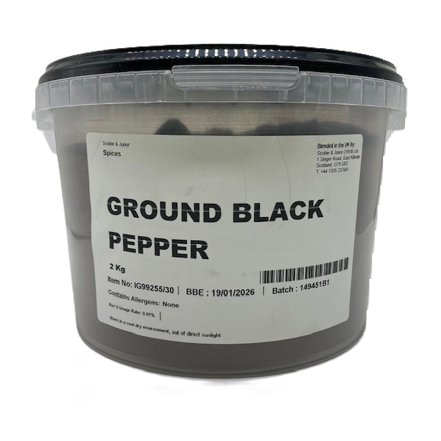 GROUND BLACK PEPPER