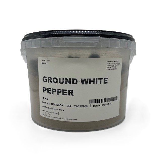 GROUND WHITE PEPPER