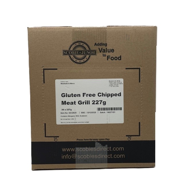 GLUTEN FREE CHIPPED MEAT