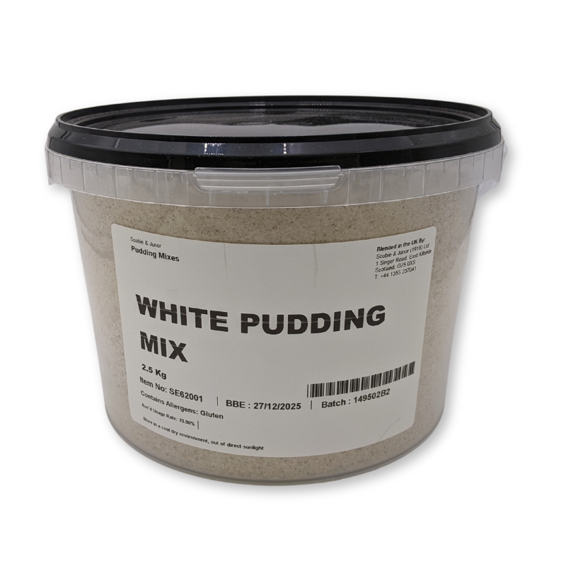 WHITE PUDDING MIX 2.5KG