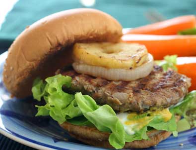 Organic Gluten Free Pork & Apple Burger